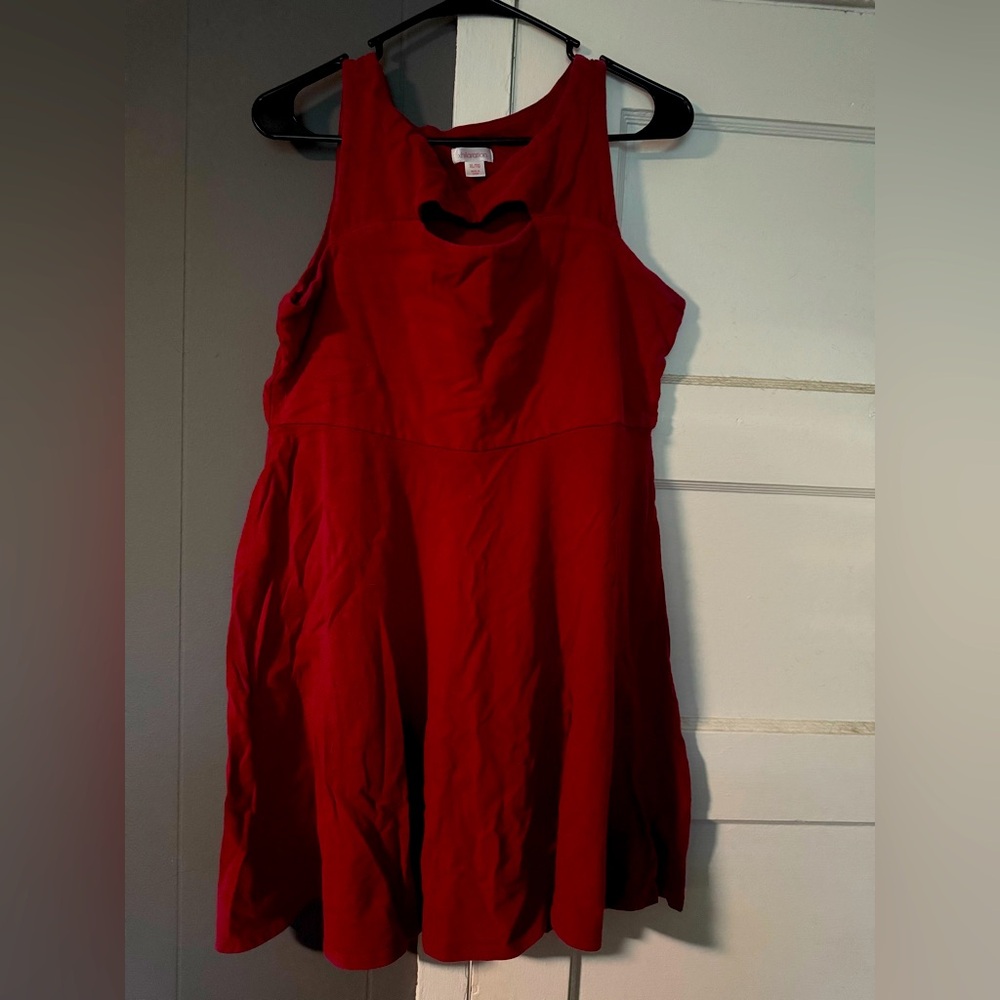 Xhilaration Deep Red Sleeveless Top
